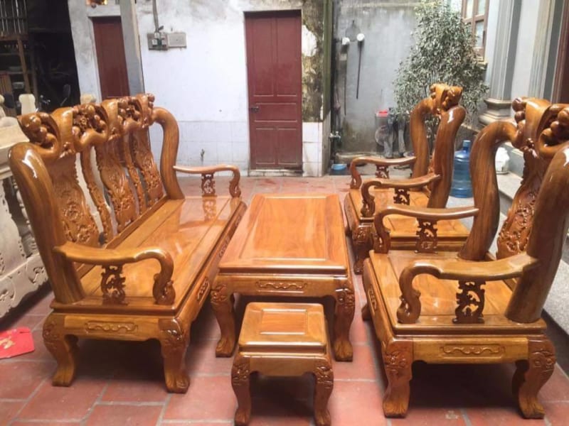 Mẫu Bàn Nghế Phòng Khách MT-2015